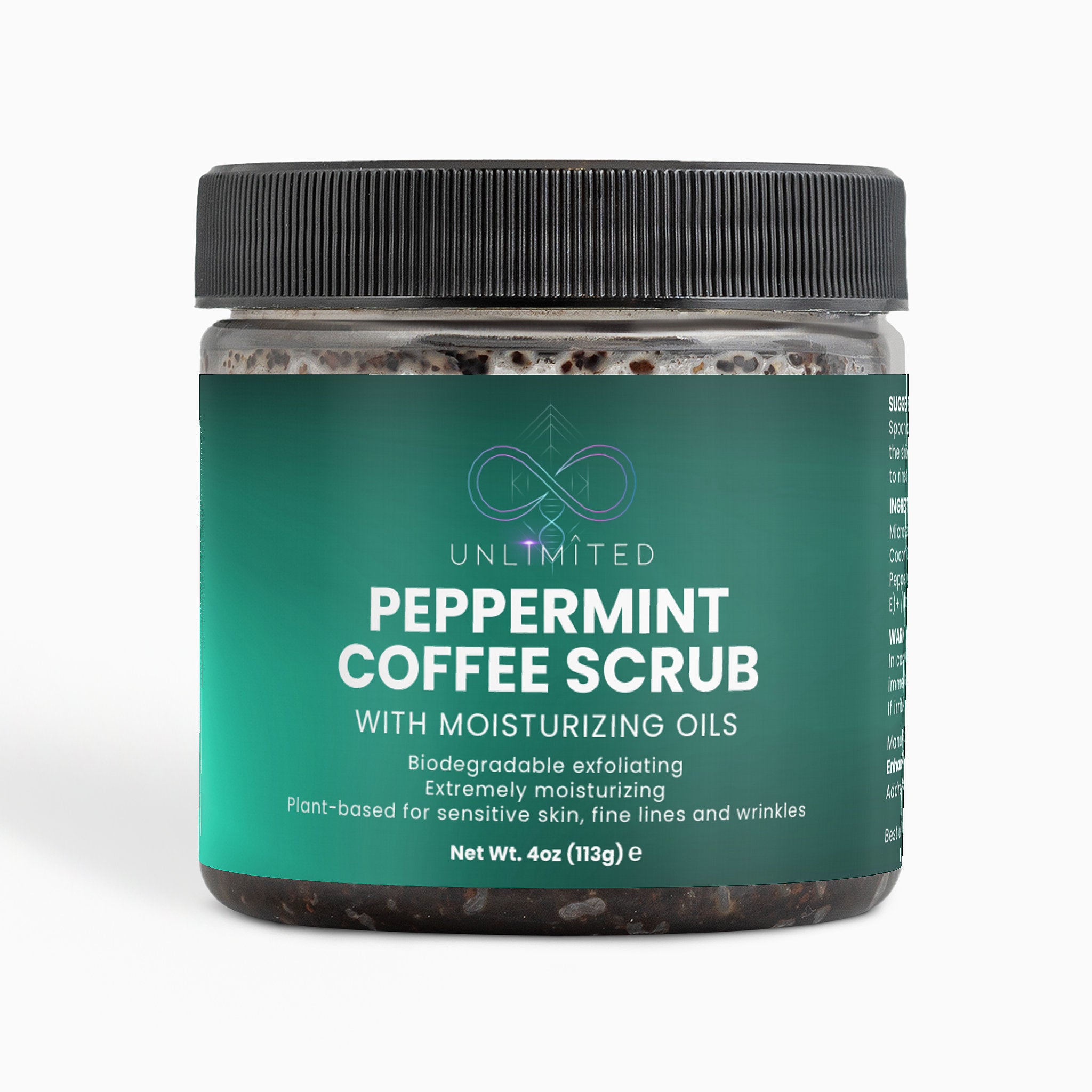 Peppermint Coffee Scrub