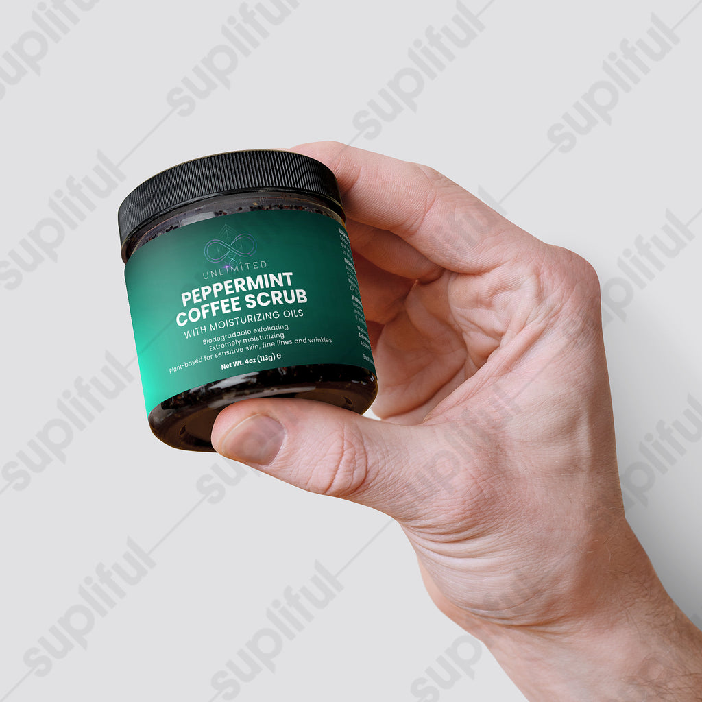 Peppermint Coffee Scrub