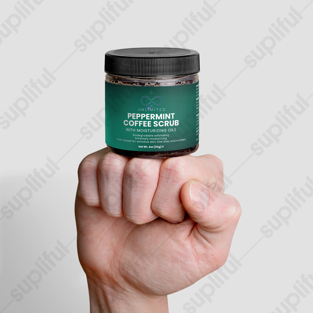 Peppermint Coffee Scrub