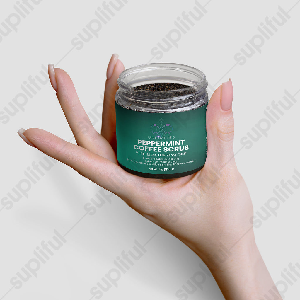 Peppermint Coffee Scrub