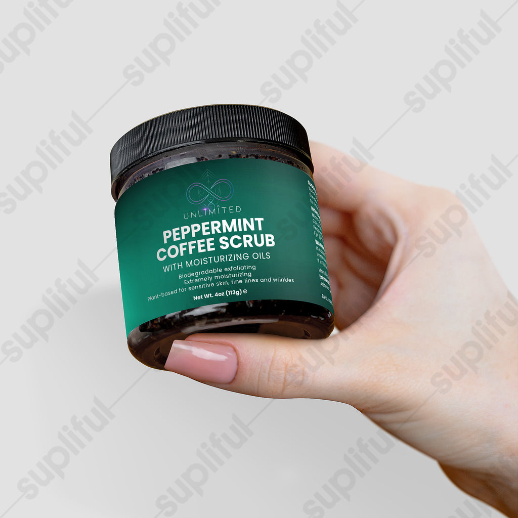 Peppermint Coffee Scrub