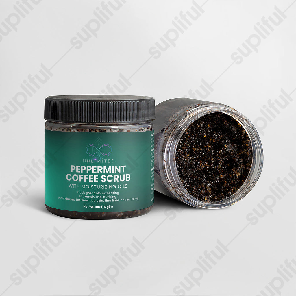 Peppermint Coffee Scrub
