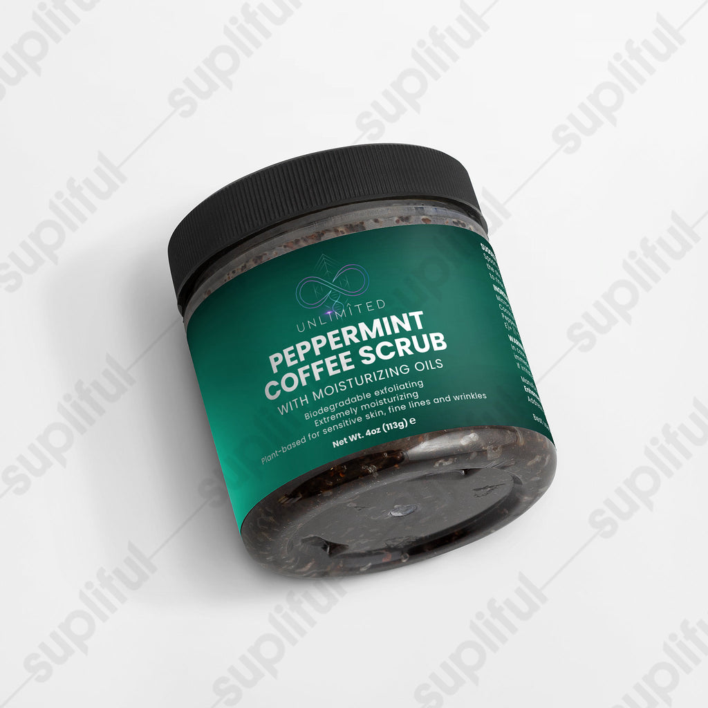 Peppermint Coffee Scrub