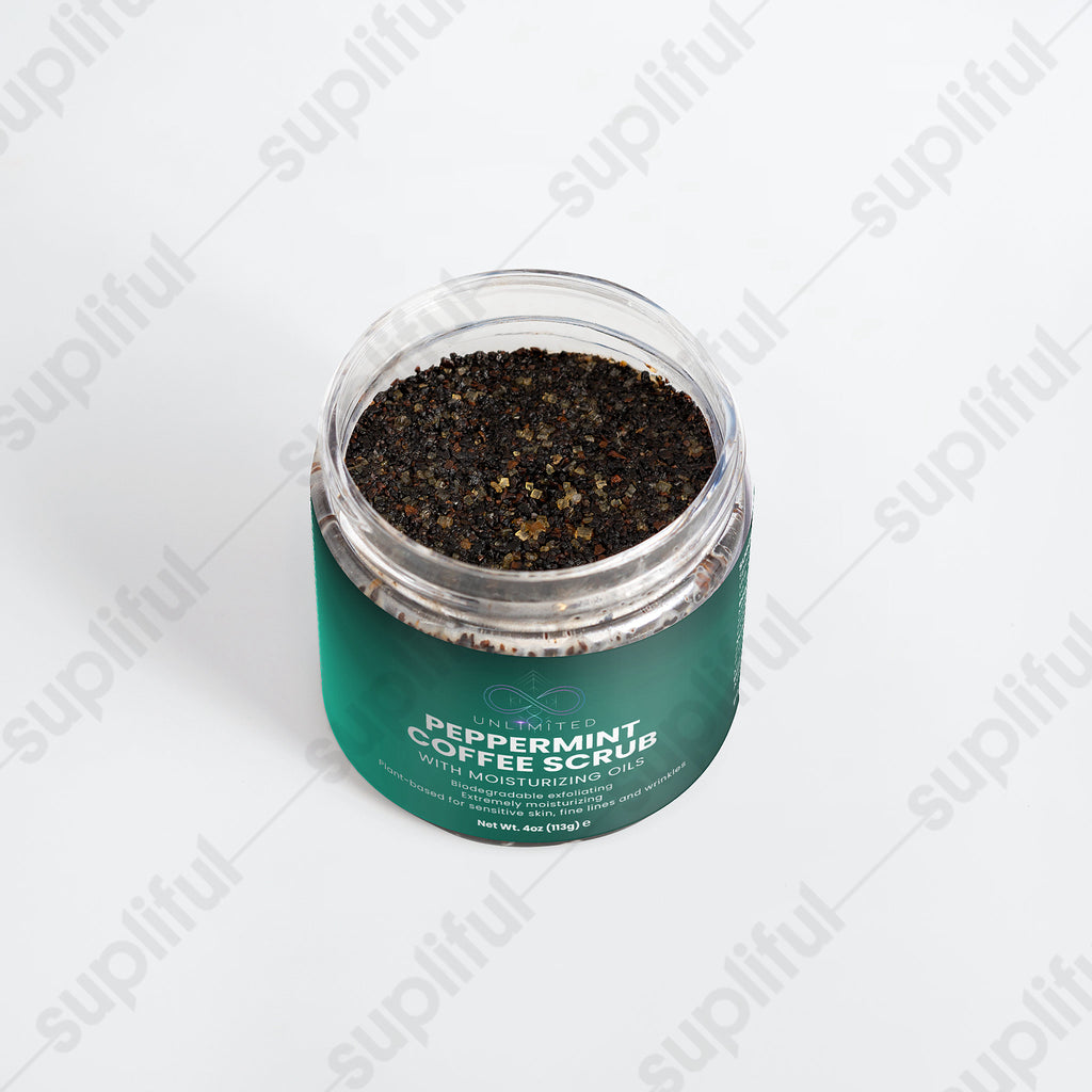 Peppermint Coffee Scrub